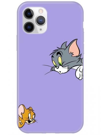 iPhone 11 Pro Tom And Jerry Lila Telefon Kılıfı