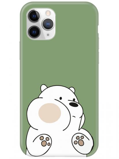 iPhone 11 Pro Panda Yeşil Telefon Kılıfı