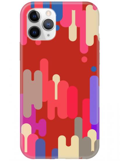 iPhone 11 Pro Pop Art Kırmızı Telefon Kılıfı