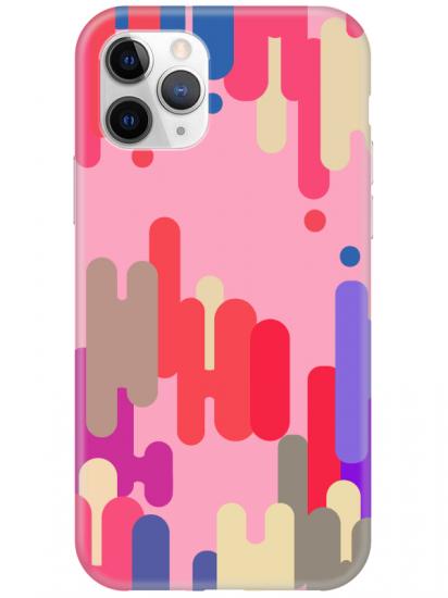 iPhone 11 Pro Pop Art Pembe Telefon Kılıfı