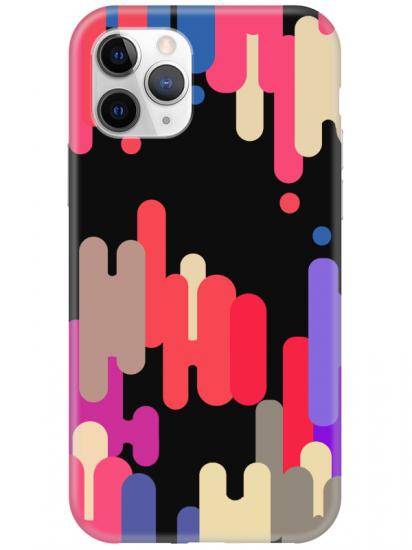 iPhone 11 Pro Pop Art Siyah Telefon Kılıfı