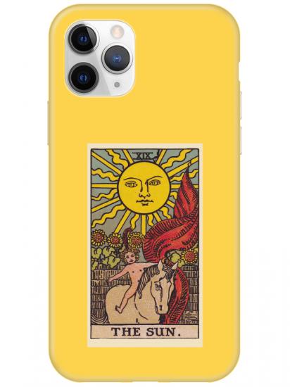 iPhone 11 Pro The Sun Sarı Telefon Kılıfı