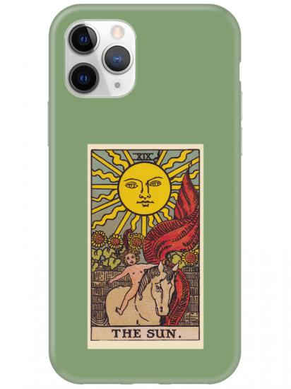 iPhone 11 Pro The Sun Yeşil Telefon Kılıfı