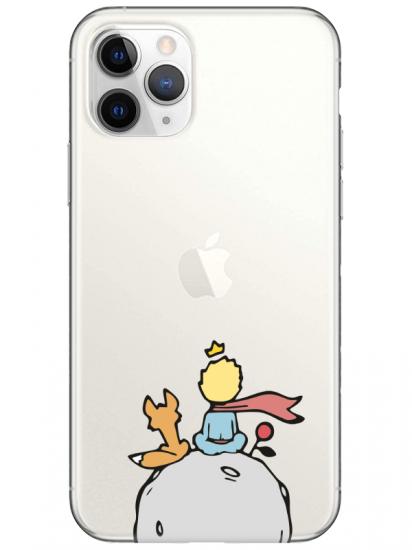 iPhone 11 Pro Max Küçük Prens Şeffaf Telefon Kılıfı