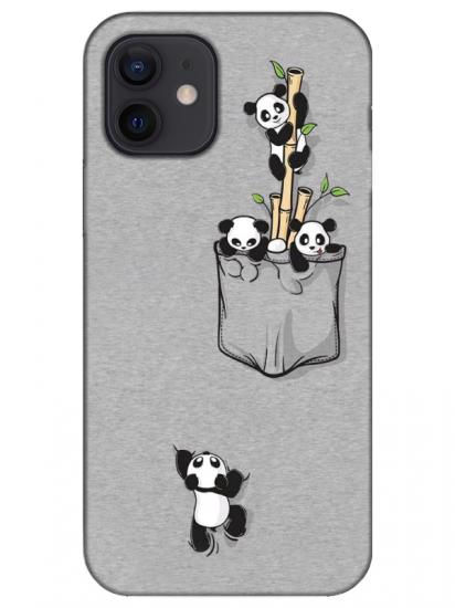 iPhone 12 Panda Telefon Kılıfı