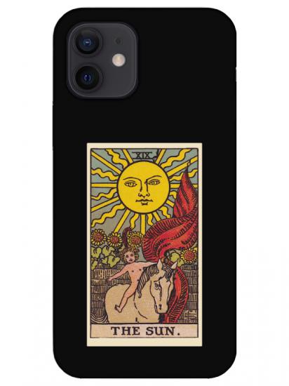 iPhone 12 The Sun Siyah Telefon Kılıfı