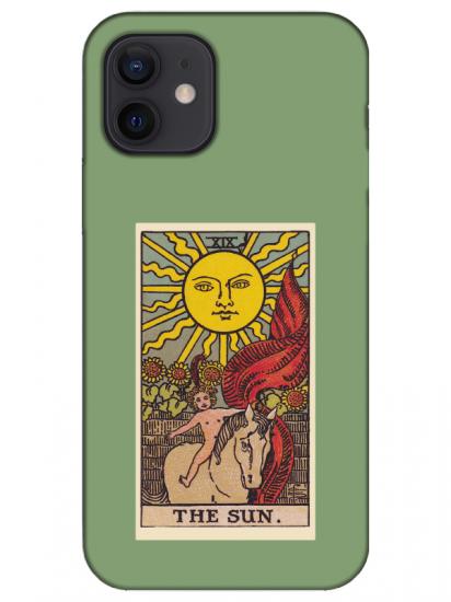 iPhone 12 The Sun Yeşil Telefon Kılıfı