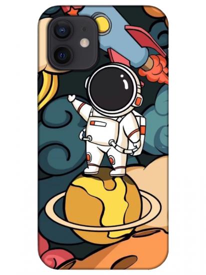 iPhone 12 Mini Astronot Telefon Kılıfı