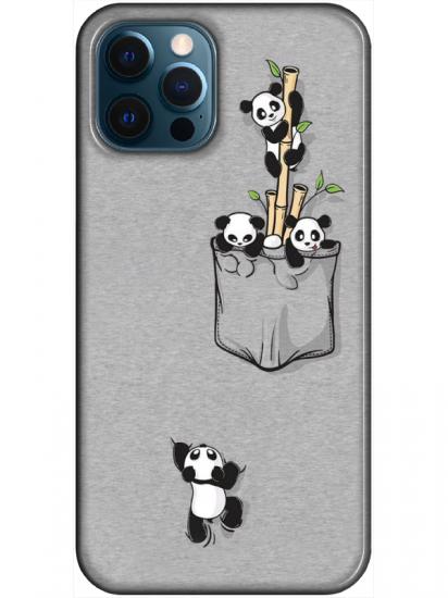 iPhone 12 Pro Panda Telefon Kılıfı