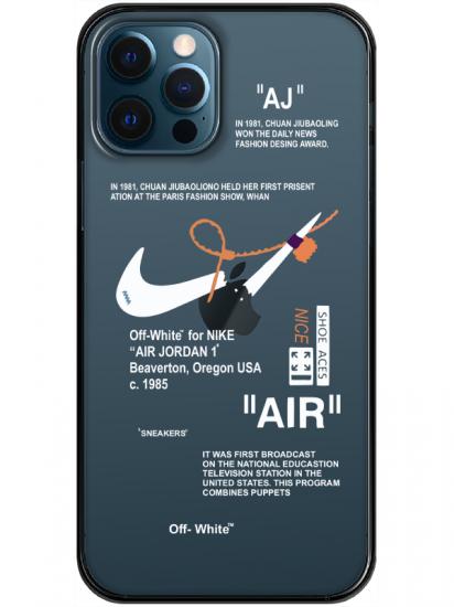 iPhone 12 Pro Nike Air Şeffaf Telefon Kılıfı