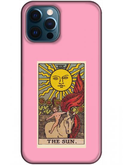 iPhone 12 Pro The Sun Pembe Telefon Kılıfı