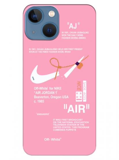 iPhone 13 Nike Air Pembe Telefon Kılıfı