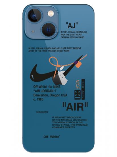 iPhone 13 Nike Air Şeffaf Telefon Kılıfı