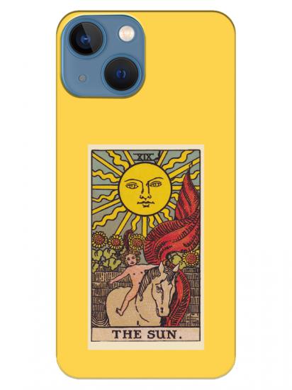 iPhone 13 The Sun Sarı Telefon Kılıfı