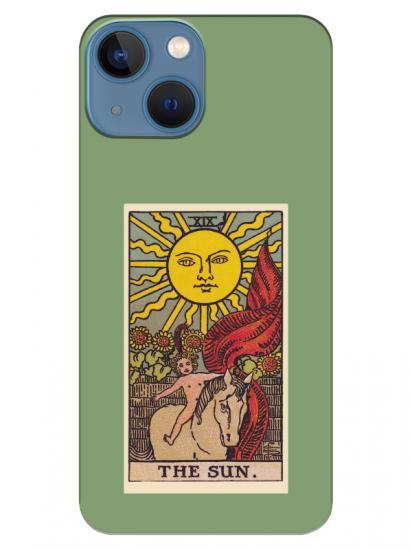 iPhone 13 The Sun Yeşil Telefon Kılıfı