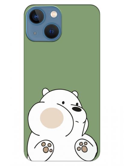 iPhone 13 mini Panda Yeşil Telefon Kılıfı