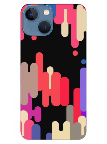 iPhone 13 mini Pop Art Siyah Telefon Kılıfı