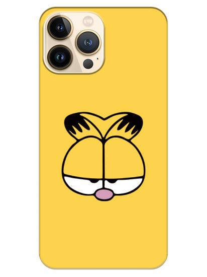 iPhone 13 Pro Garfield Sarı Telefon Kılıfı