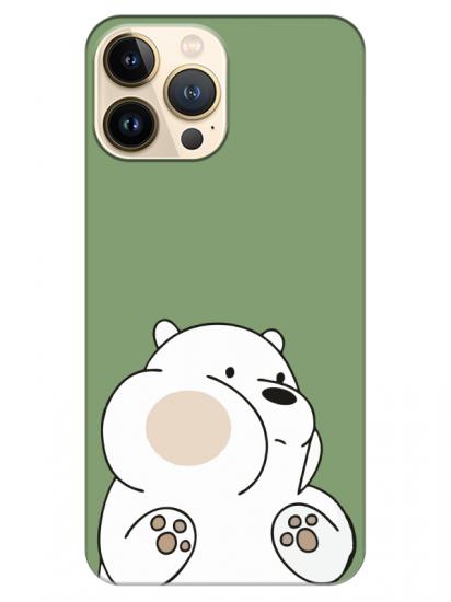 iPhone 13 Pro Max Panda Yeşil Telefon Kılıfı