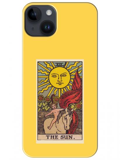 iPhone 14 The Sun Sarı Telefon Kılıfı