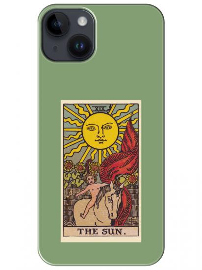 iPhone 14 The Sun Yeşil Telefon Kılıfı