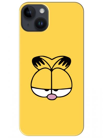 iPhone 14 Plus Garfield Sarı Telefon Kılıfı