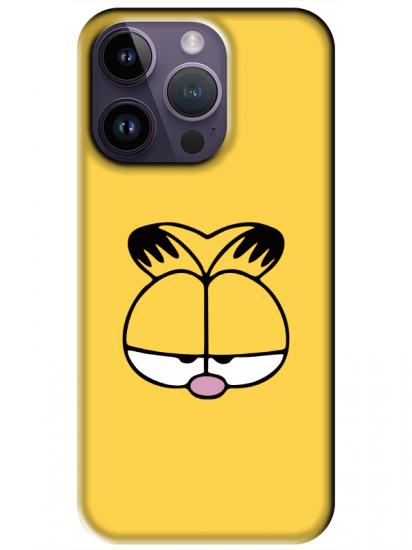 iPhone 14 Pro Garfield Sarı Telefon Kılıfı