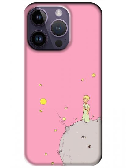 iPhone 14 Pro Küçük Prens Pembe Telefon Kılıfı