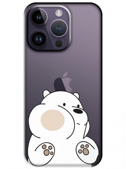 iPhone 14 Pro Panda Şeffaf Telefon Kılıfı