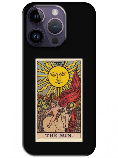 iPhone 14 Pro The Sun Siyah Telefon Kılıfı