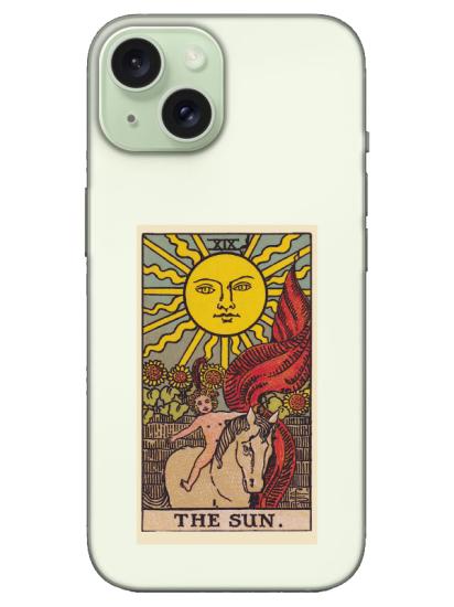 iPhone 15 The Sun Şeffaf Telefon Kılıfı