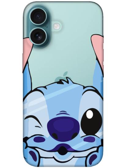 iPhone 16 Stitch Şeffaf Telefon Kılıfı