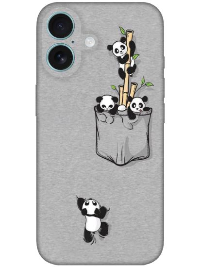 iPhone 16 Plus Panda Telefon Kılıfı