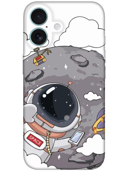 iPhone 16 Astronot Telefon Kılıfı