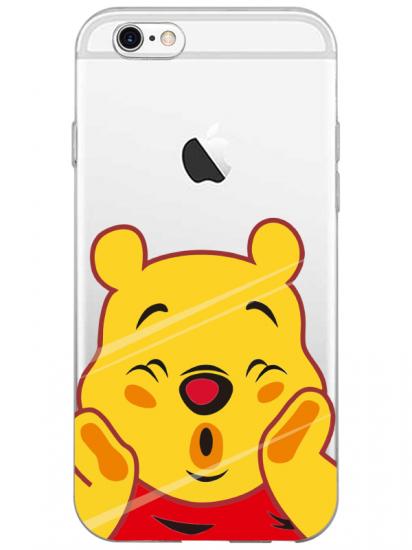 iPhone 6 Winnie The Pooh Şeffaf Telefon Kılıfı