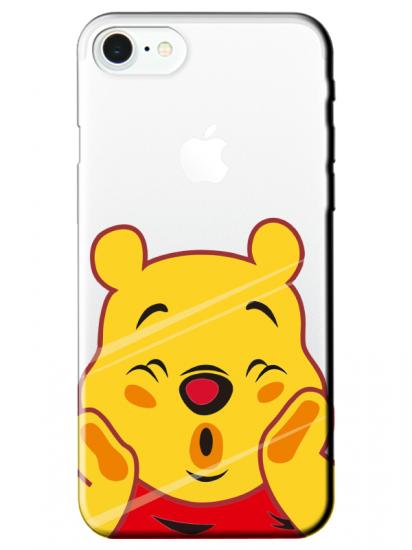 iPhone 7 Winnie The Pooh Şeffaf Telefon Kılıfı