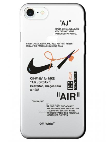 iPhone 7 Nike Air Şeffaf Telefon Kılıfı