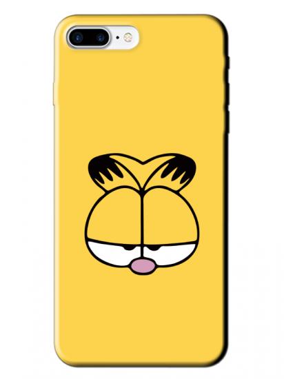 iPhone 7 Plus Garfield Sarı Telefon Kılıfı