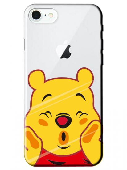 iPhone 8 Winnie The Pooh Şeffaf Telefon Kılıfı