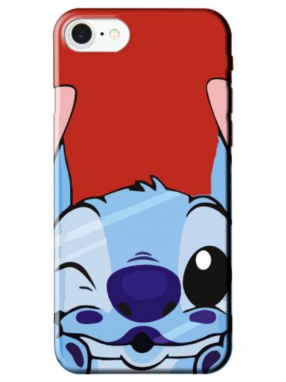 iPhone 8 Stitch Kırmızı Telefon Kılıfı