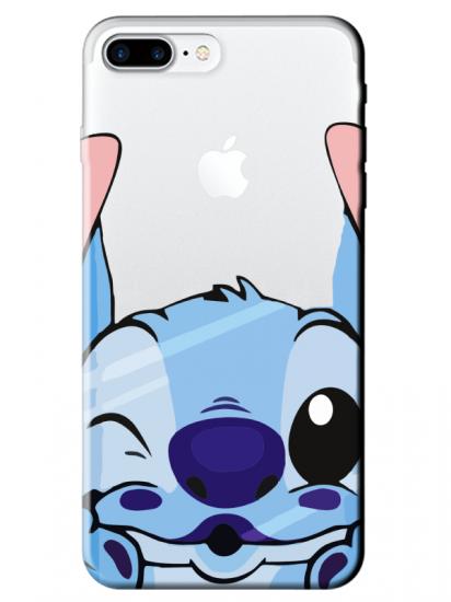 iPhone 8 Plus Stitch Şeffaf Telefon Kılıfı