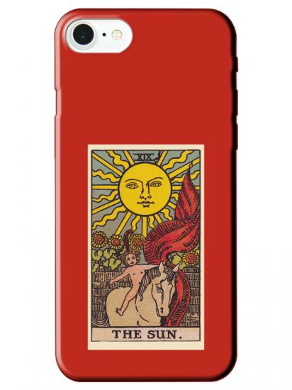 iPhone SE 2020 The Sun Kırmızı Telefon Kılıfı