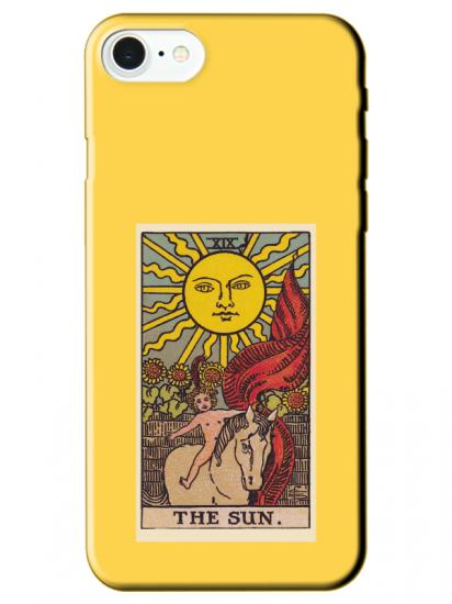 iPhone SE 2022 The Sun Sarı Telefon Kılıfı