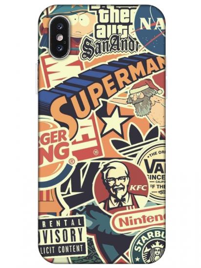 iPhone X Retro Telefon Kılıfı