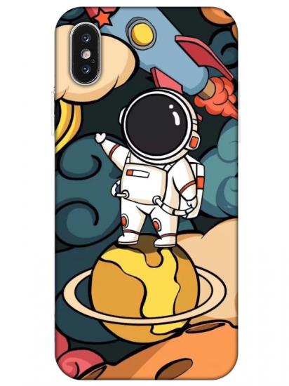 iPhone X Astronot Telefon Kılıfı