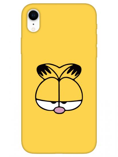 iPhone XR Garfield Sarı Telefon Kılıfı