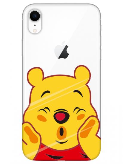 iPhone XR Winnie The Pooh Şeffaf Telefon Kılıfı