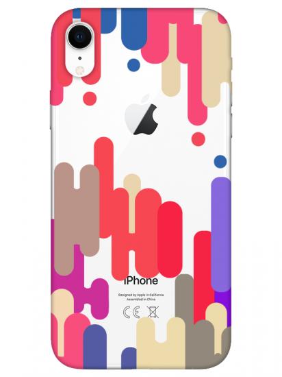 iPhone XR Pop Art Şeffaf Telefon Kılıfı