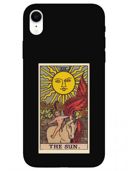 iPhone XR The Sun Siyah Telefon Kılıfı