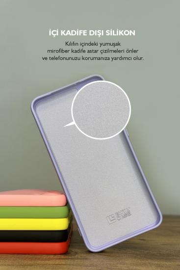Redmi Note 10 Kaktüs Desenli Lila Telefon Kılıfı